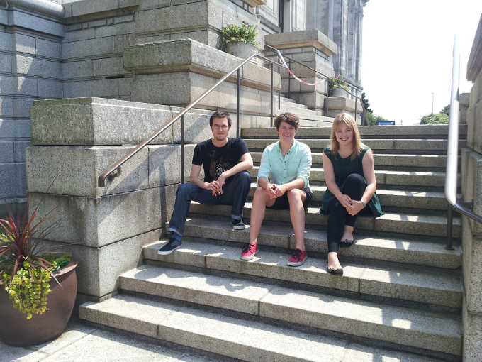 Students at the Centre