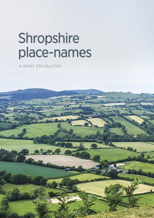Cover of Shropshire Place-names volume.